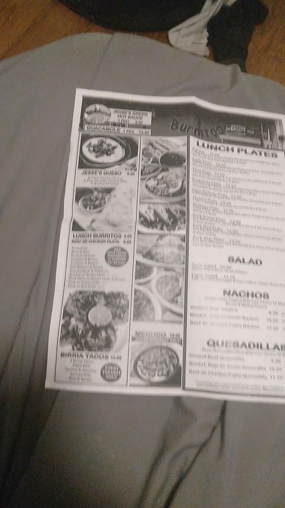 Jesse's Burritos Menu image 3